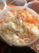 A bowl of food

Description automatically generated
